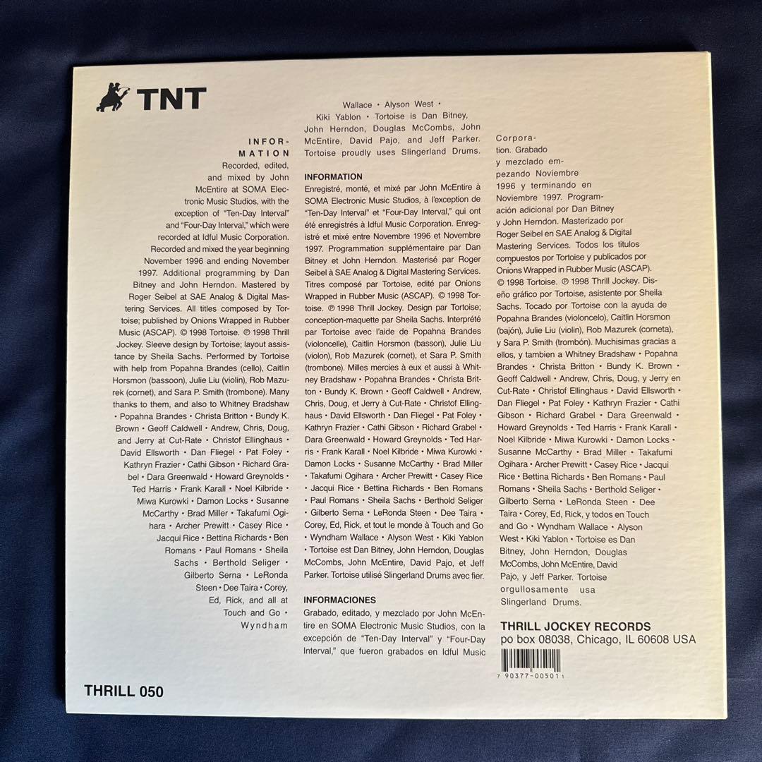洋楽 Tortoise TNT LP [THRILL050]