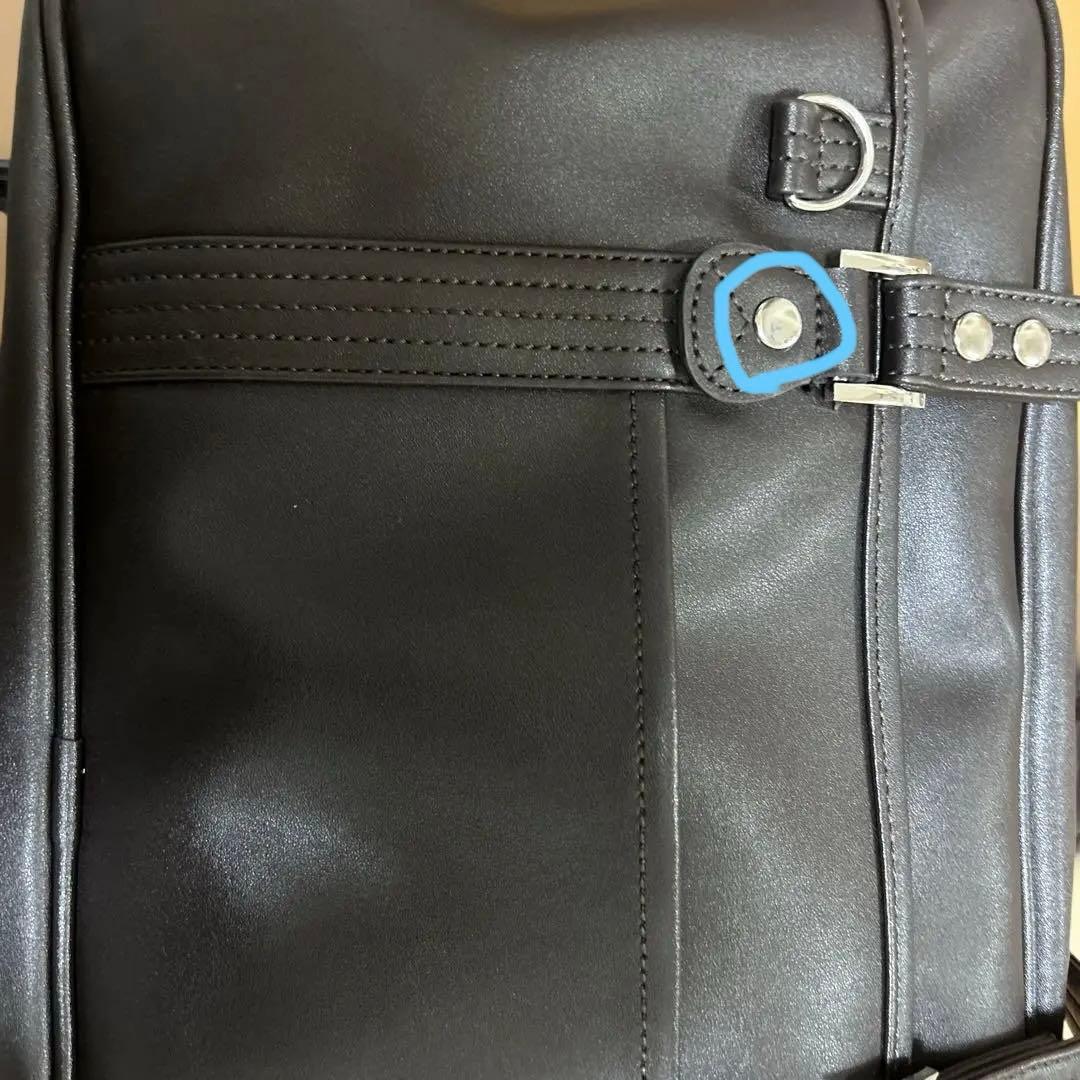 スクールバッグ　スクバ　EASTBOYイーストボーイ チョコレートブラウン