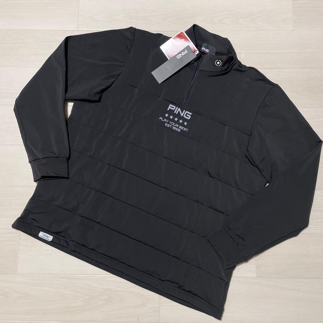 PING ゴルフ 24FWエアーフレイク ハイネック 中綿 冬 ジャケット ピン