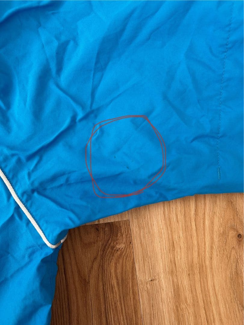 タイトリストTitleist レインウェアセット Lサイズ 青