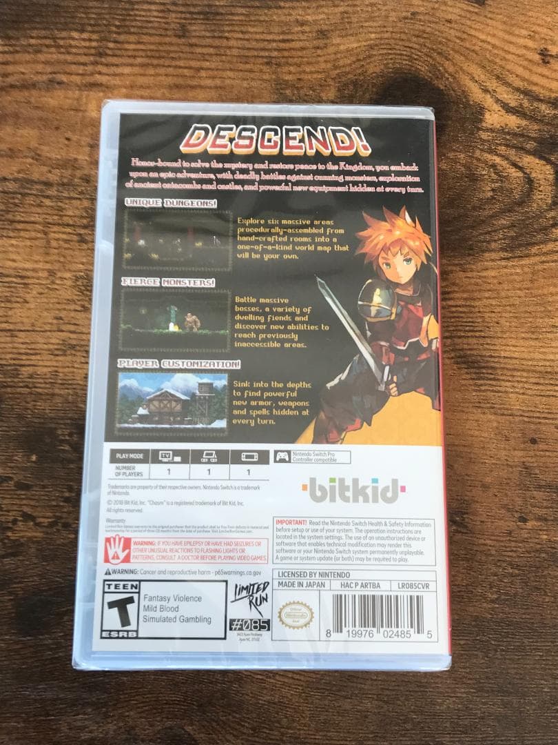 Chasm Switch スイッチ キャズム