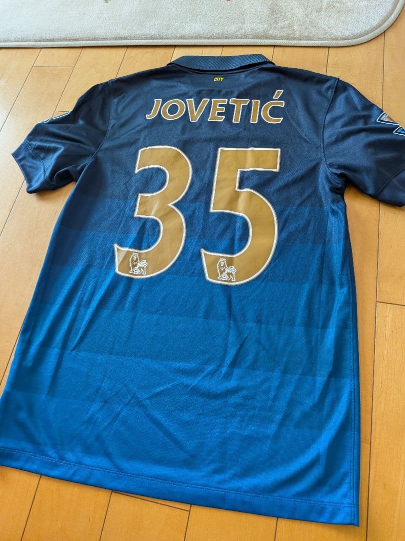 Nike 14/15マンチェスターシティ AユニフォームNo.35ヨヴェティッチ