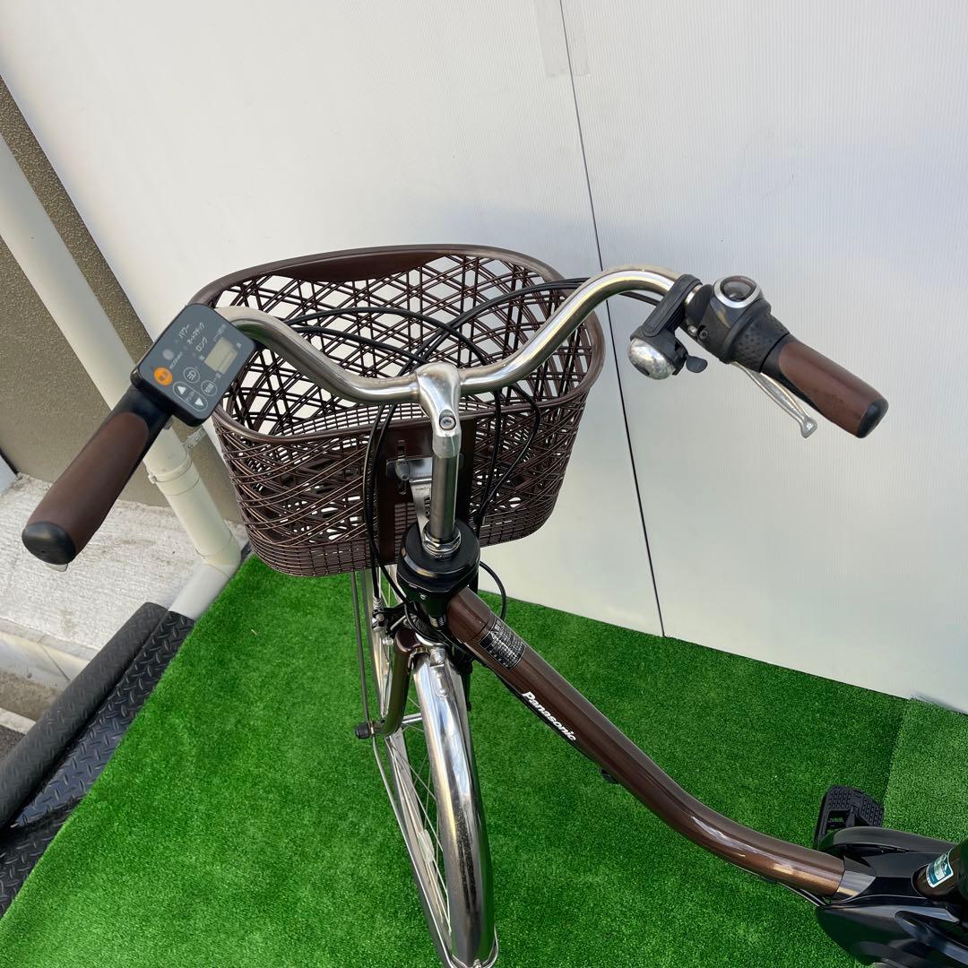 Panasonicパナソニック電動アシスト自転車26インチ ブラウン