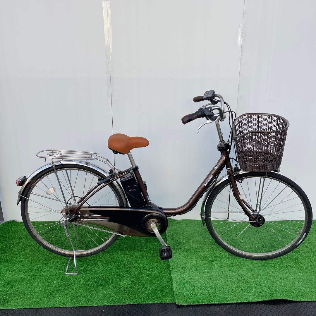 Panasonicパナソニック電動アシスト自転車26インチ ブラウン