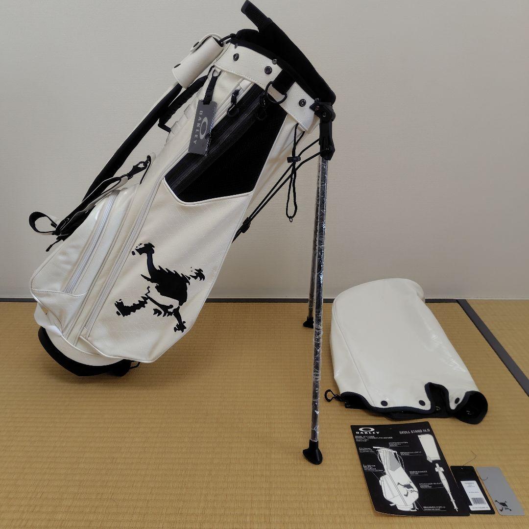 オークリー スカル スタンド式 8型 キャディバッグ WH