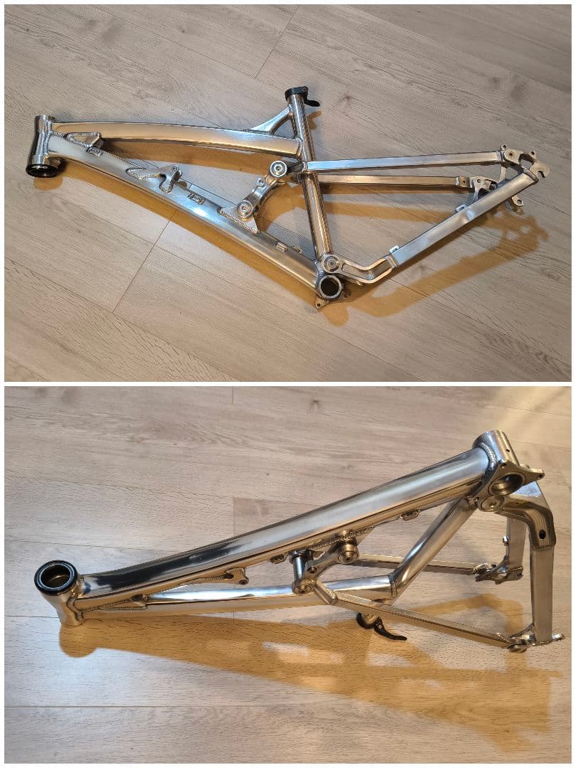 【手研磨ポリッシュ】Transition Covert フルサス MTBフレーム