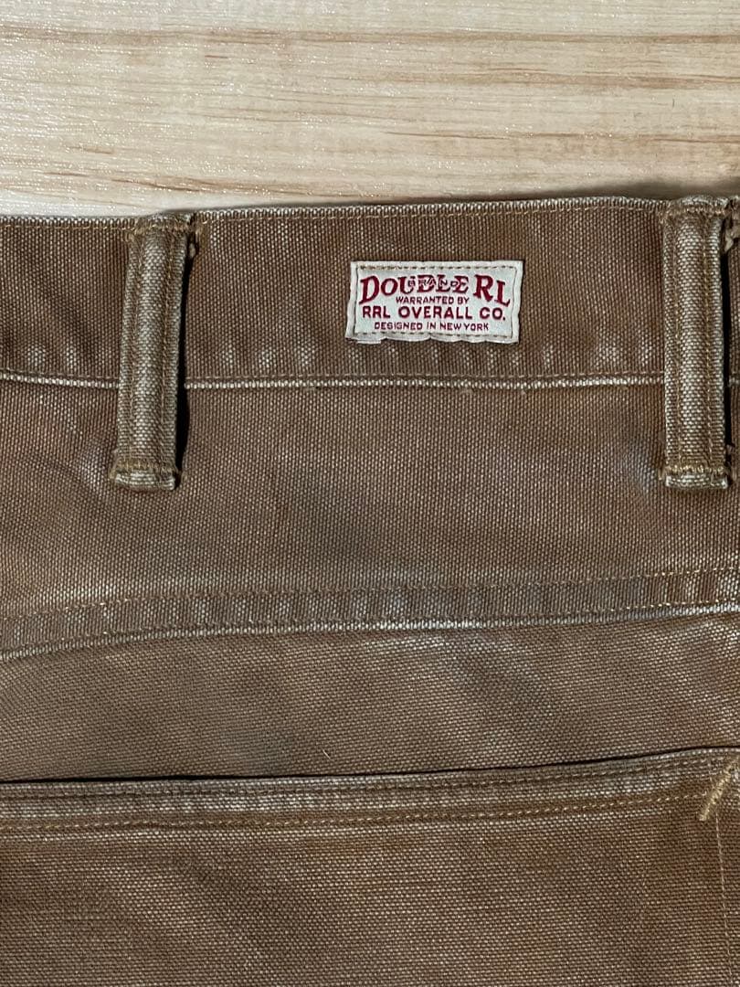 【未使用】RRL ペインター ワークパンツ リペアダメージ加工