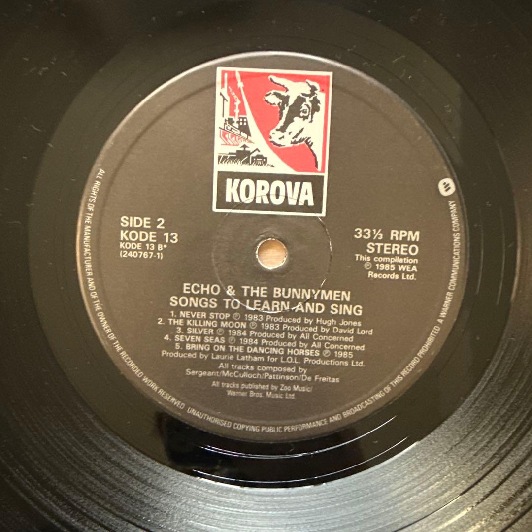 Echo & The Bunnymen – Songs To Learn &…