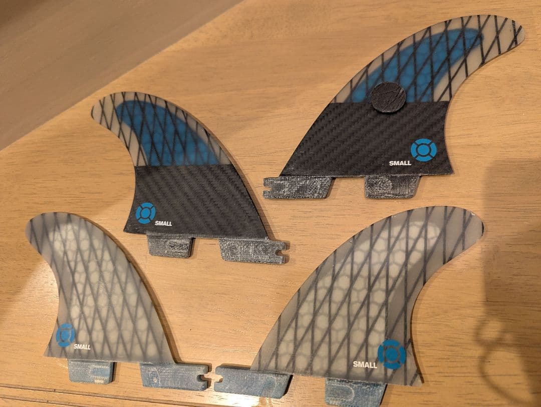 FCS II Performer サーフボードフィン 4枚セット Sサイズ