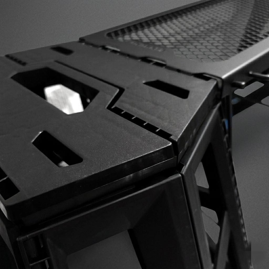 ジャグ置き　アイアンテーブル　ソロキャンプ　脚立　スツール　ラック　ゴールゼロ