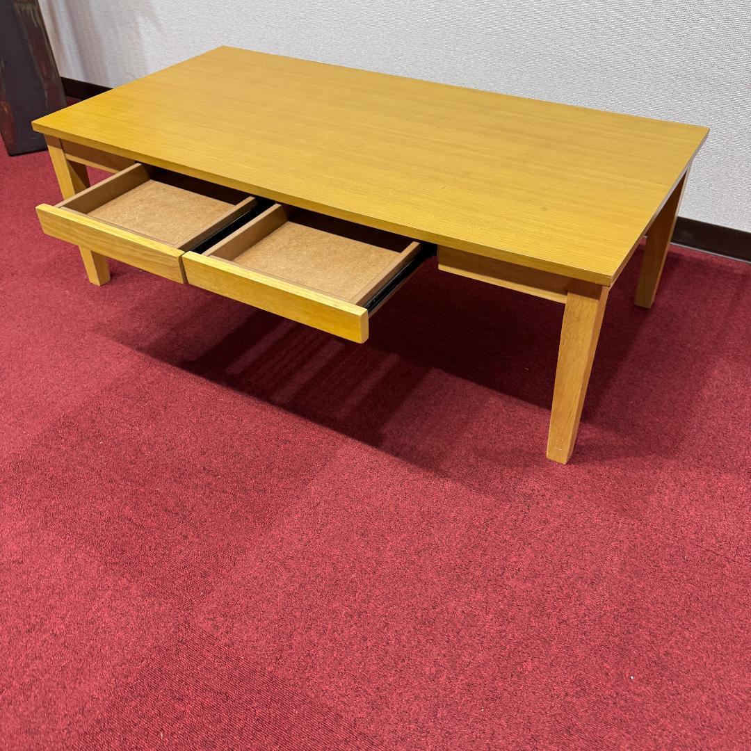 東京23区送料無料　 引き出し付 センターテーブル ローテーブル NITORI