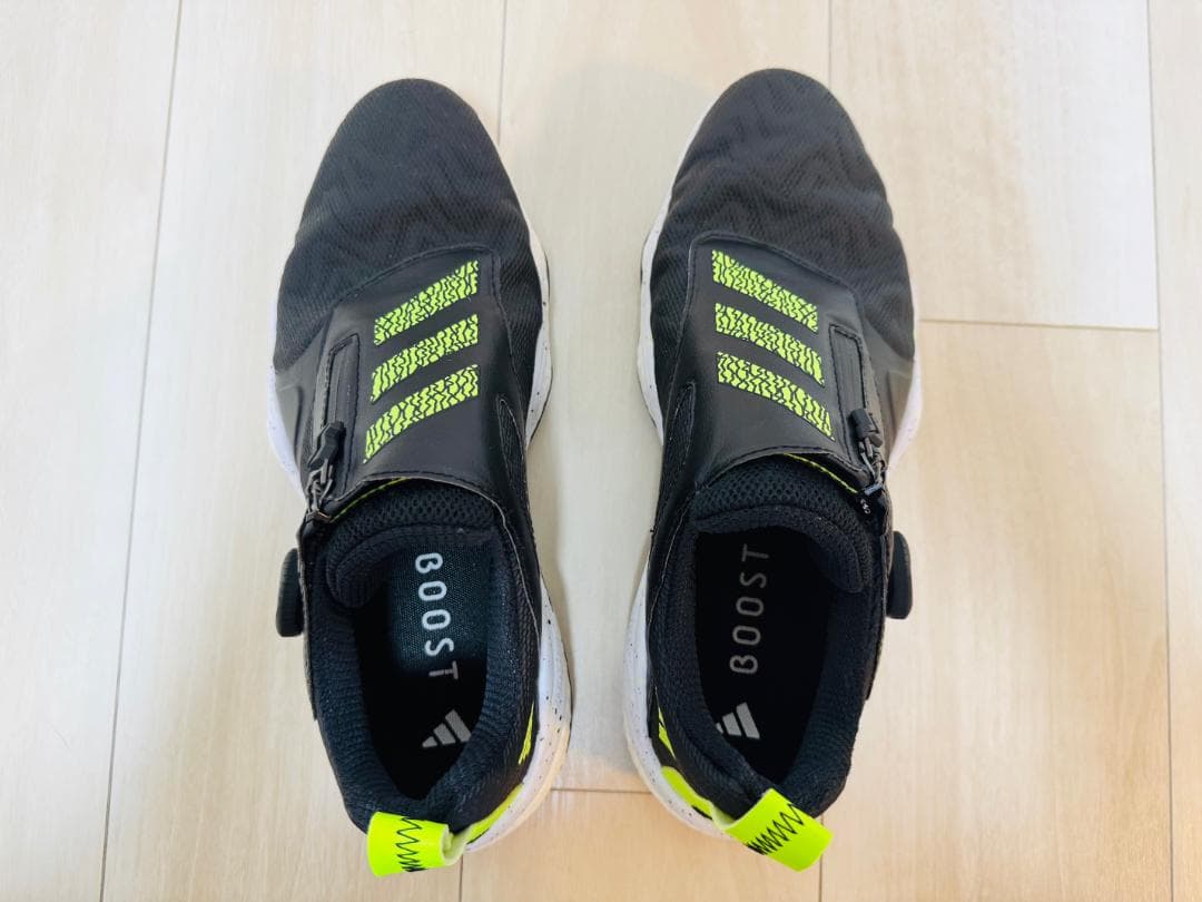 ★美品★adidas コードカオス25ボア ブラック ゴルフ アディダス