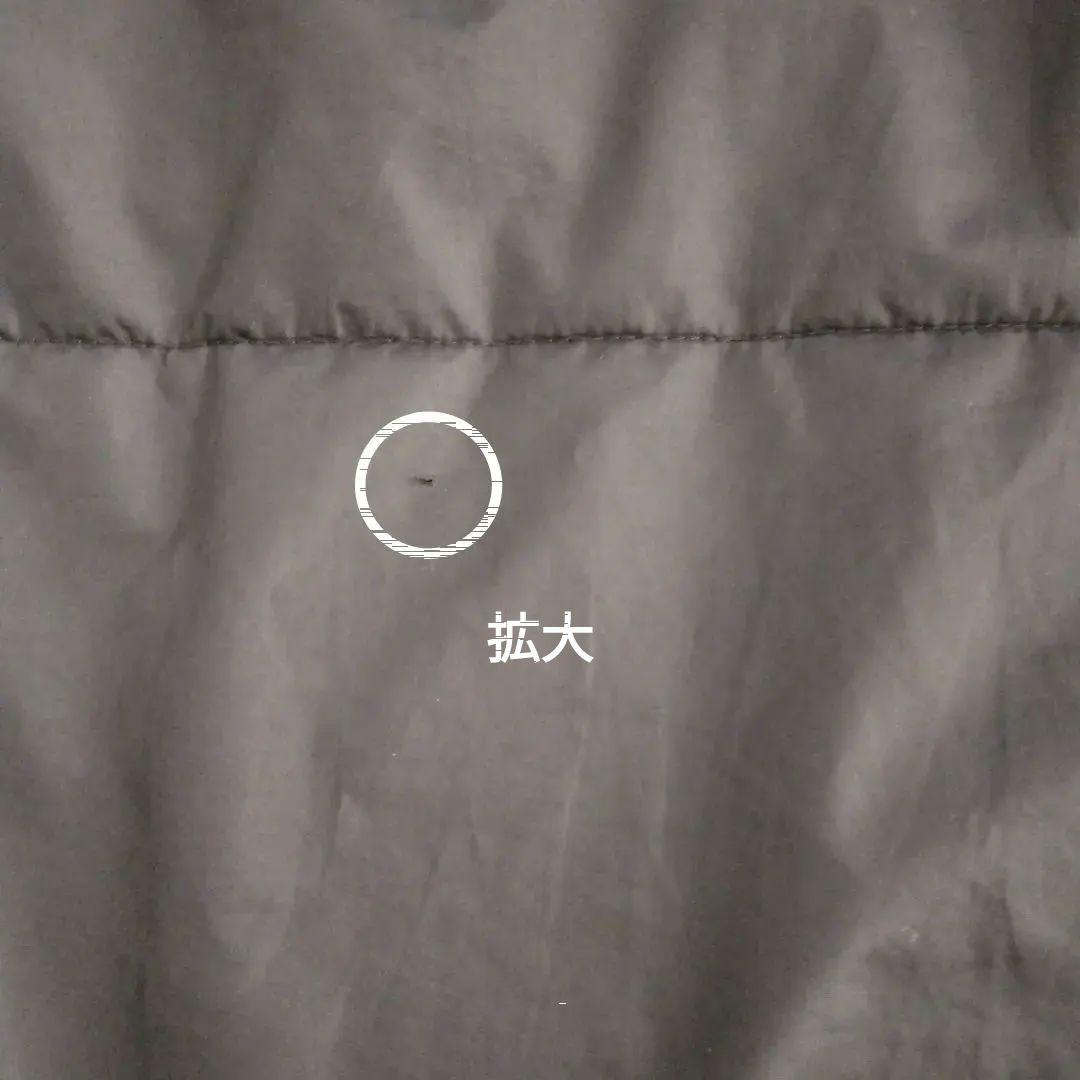 adidas フリース内側 ベンチコート 黒/赤　裏ボア　160㎝