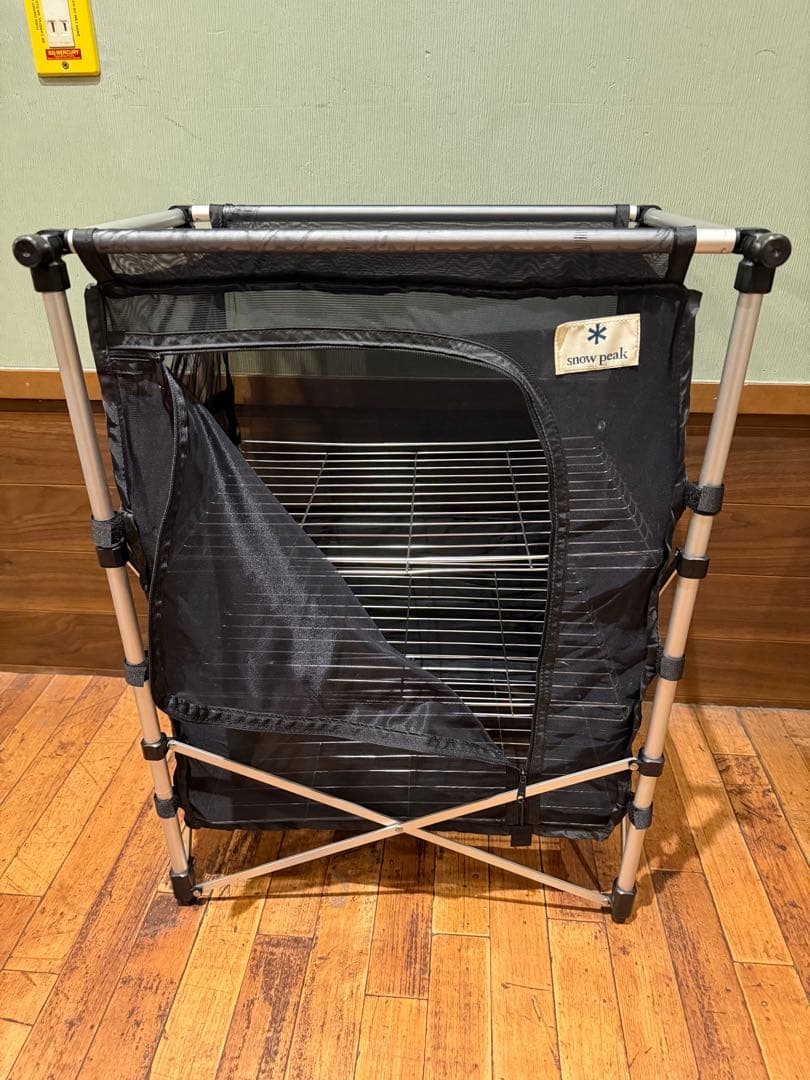 廃盤品 スノーピークメッシュラックスタンドセット