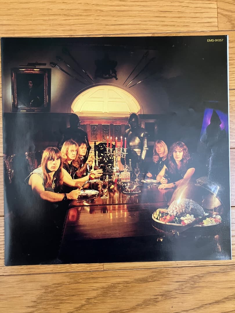 IRON MAIDEN Piece of Mind レコード