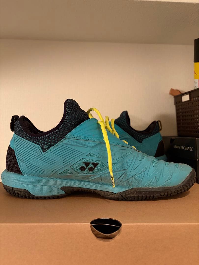 ヨネックス テニスシューズ 青/黒