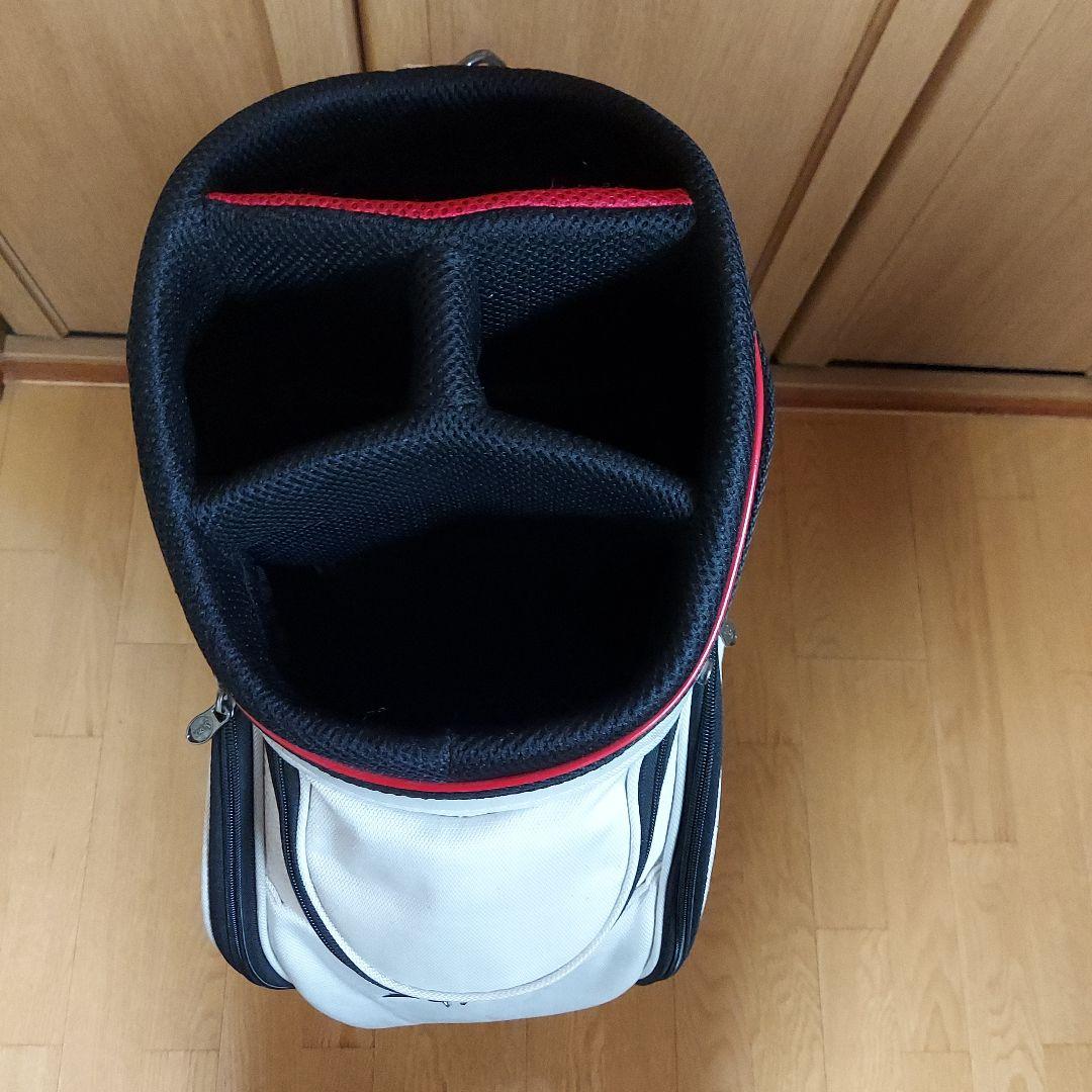 Srixon キャディバッグ ホワイト/レッド