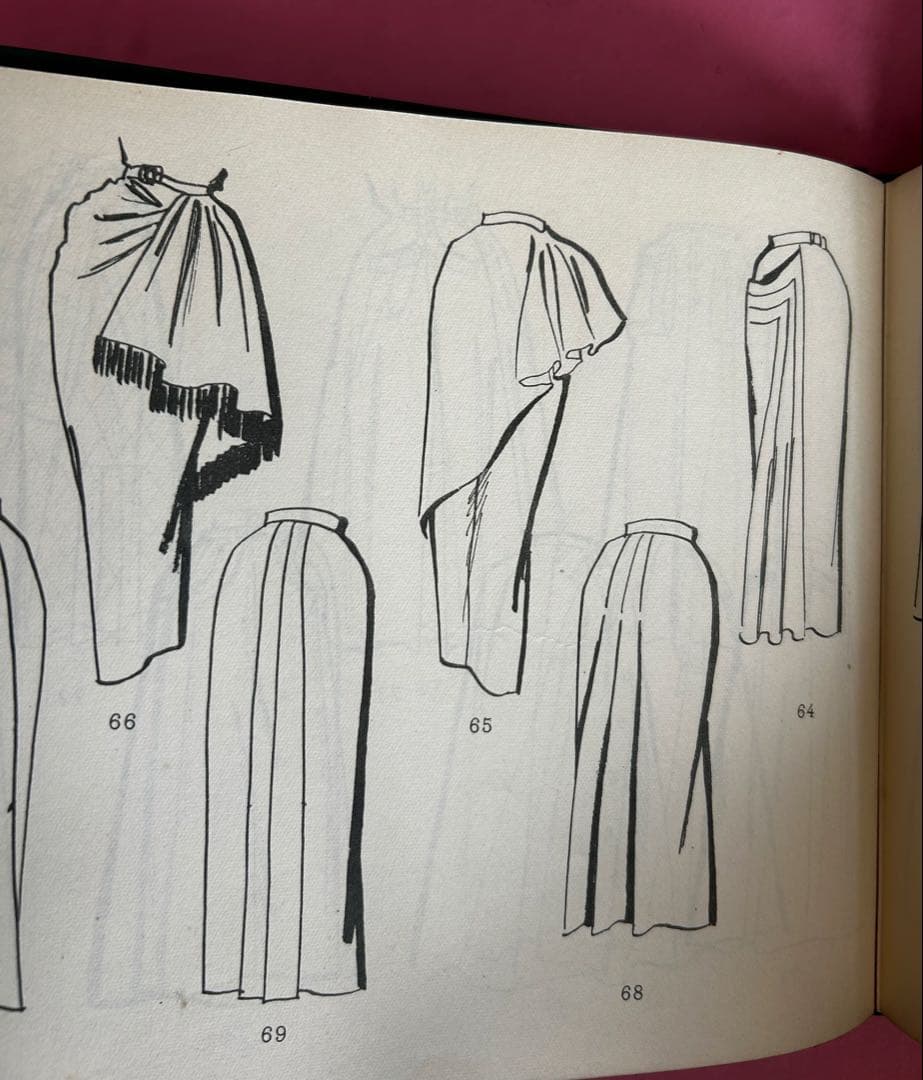 デザイン便利帖　装苑編集部選　文化服装学院出版局　1954年