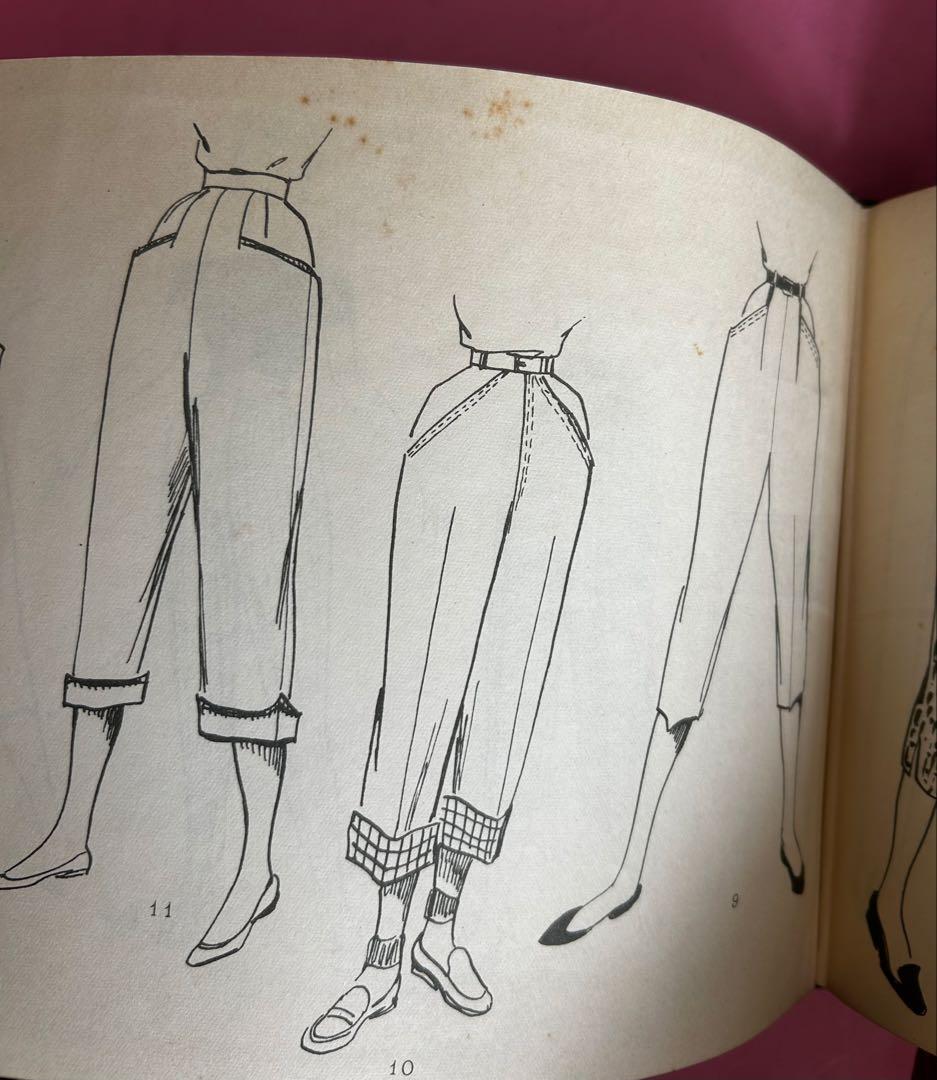 デザイン便利帖　装苑編集部選　文化服装学院出版局　1954年