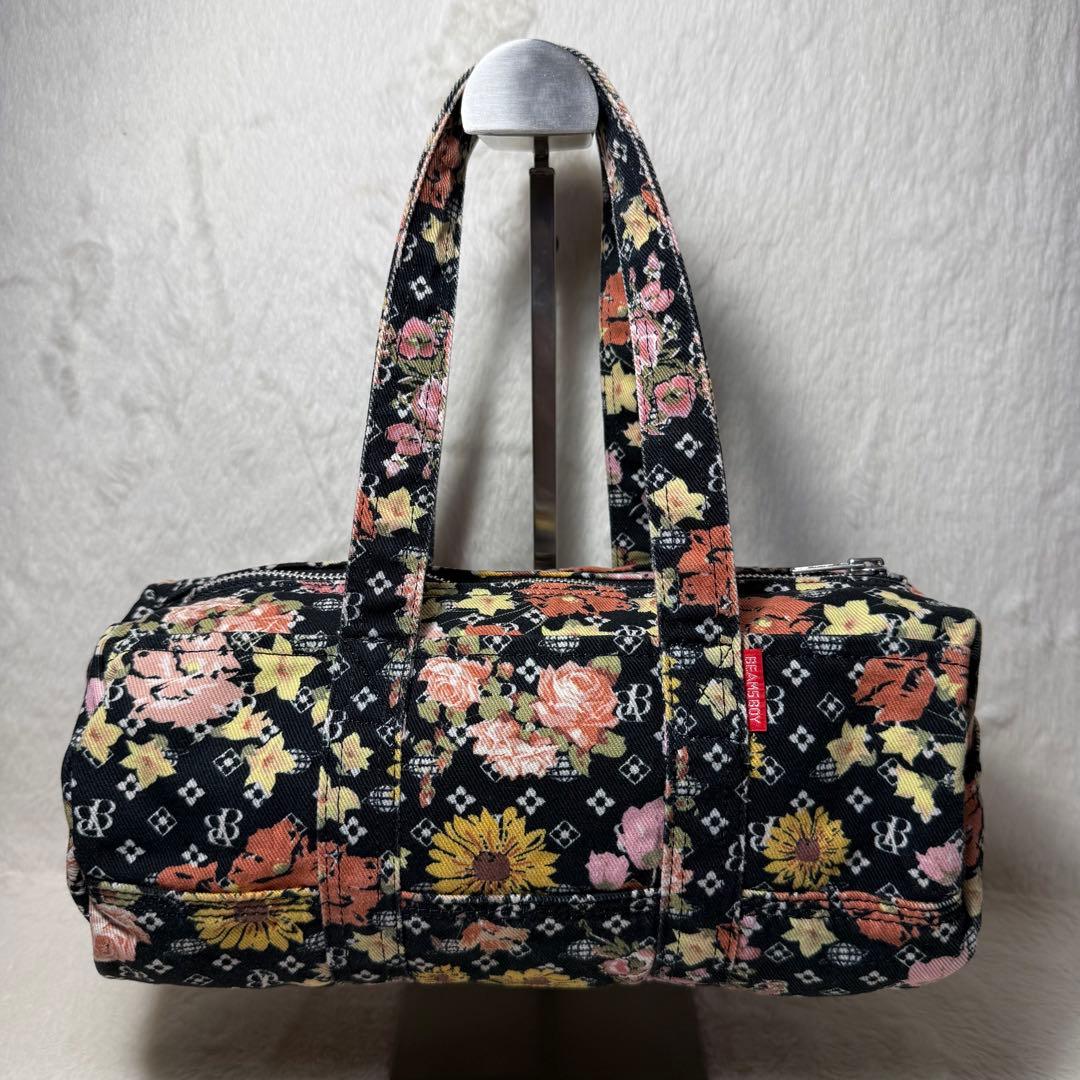 PORTER×BEAMS BOY 花柄モノグラム　ミニボストン