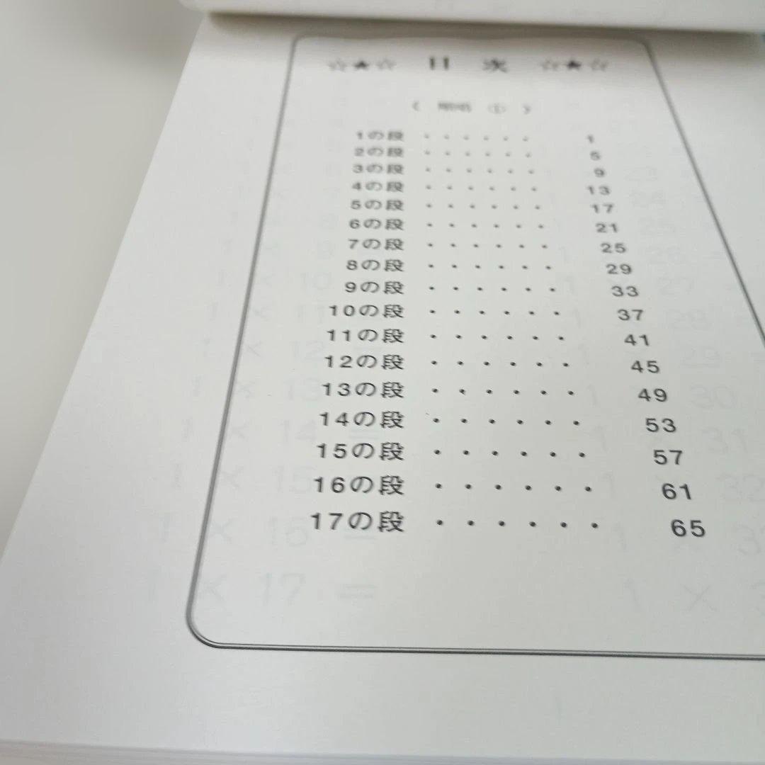 しちだ　かけ算名人　右脳　CD　プリント