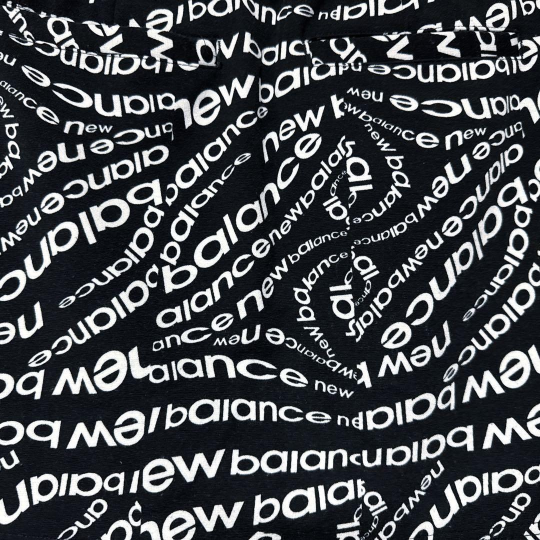 New Balance Golf ニューバランス 総柄ロゴ スカート ブラック
