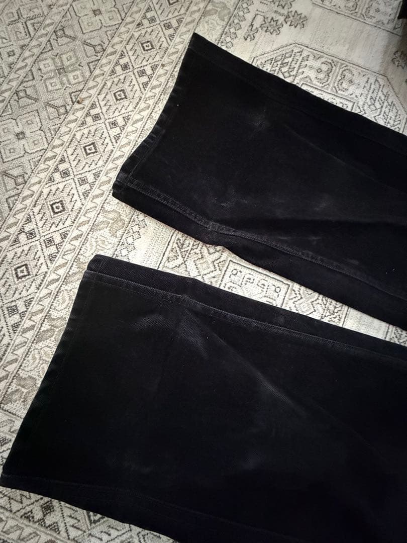 【最終値下げ】韓国ブランド【SATUR】聖水購入 デニムセットアップ ブラック