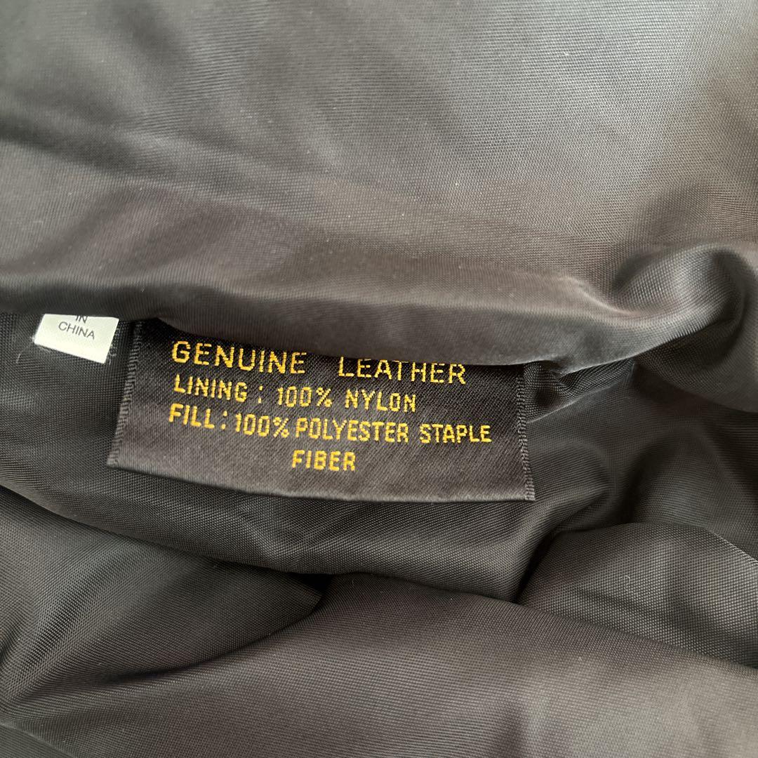 ✨希少✨モーガンプロダクションズ　フランス軍パイロットジャケット レザー M 黒