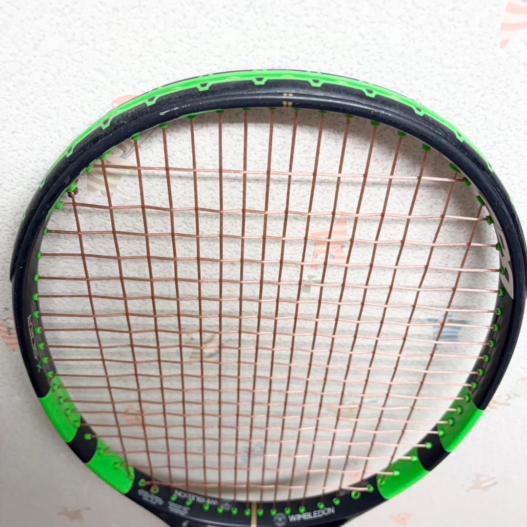 バボラ Pure Strike 16x19 テニスラケット グリーン G2