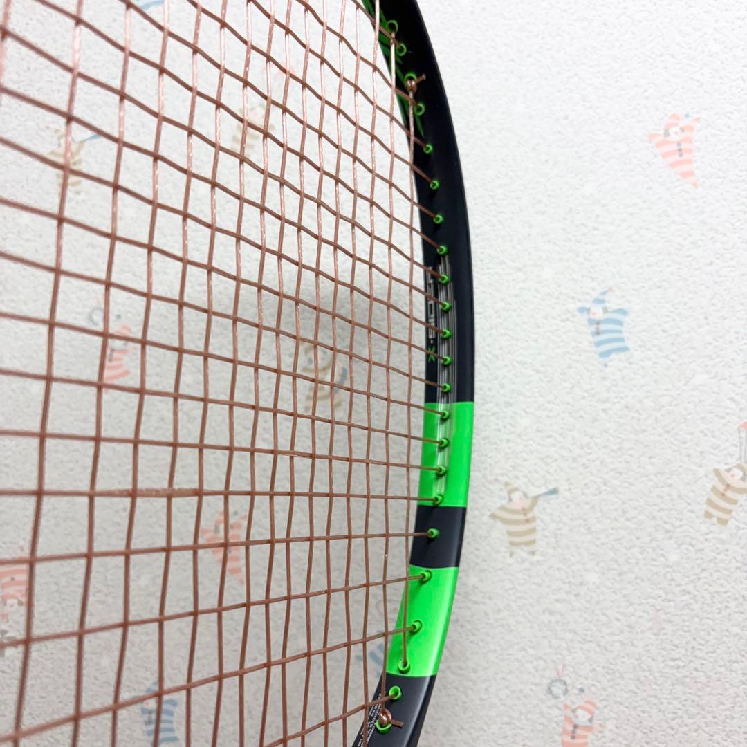 バボラ Pure Strike 16x19 テニスラケット グリーン G2