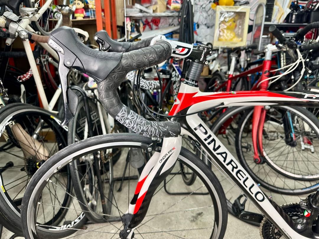 PINARELLO FP3フルカーボン全バラから製作！基本分解発送送料無料！