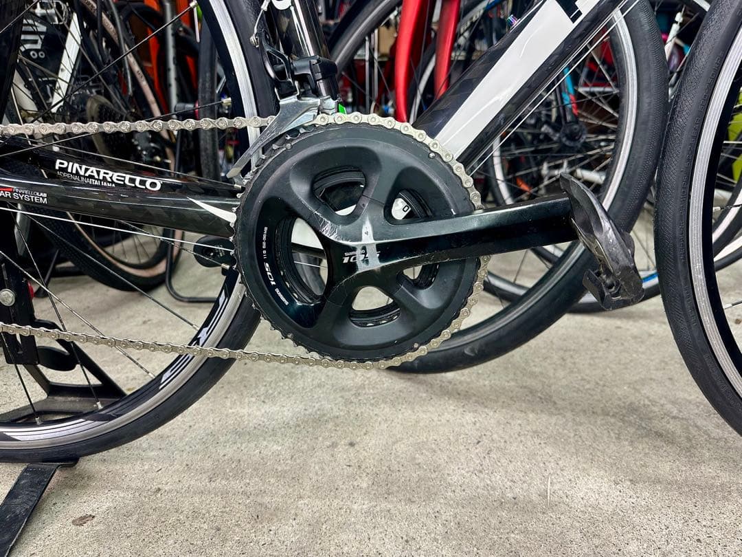 PINARELLO FP3フルカーボン全バラから製作！基本分解発送送料無料！