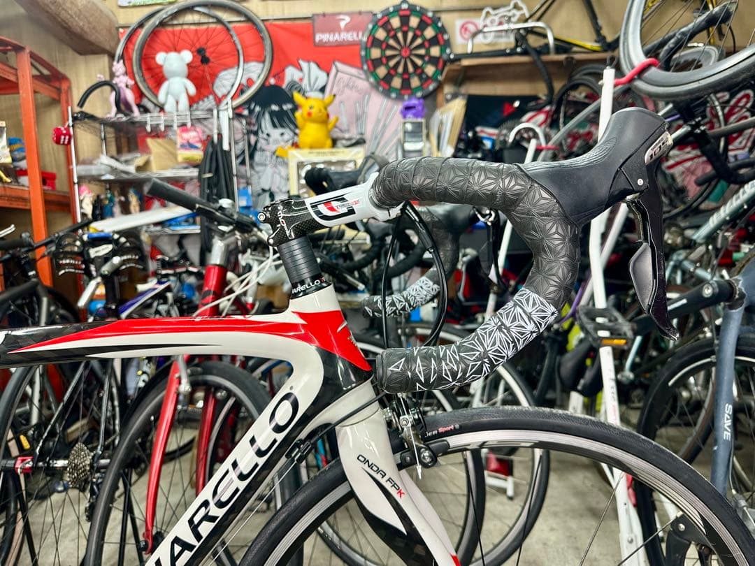 PINARELLO FP3フルカーボン全バラから製作！基本分解発送送料無料！