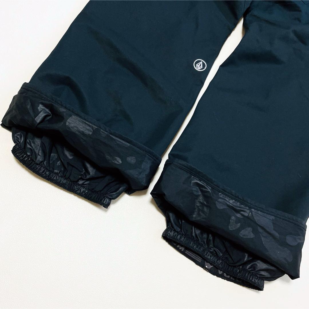 6702 ボルコム　パンツ　無地　スノボウェア　メンズ　ブラック