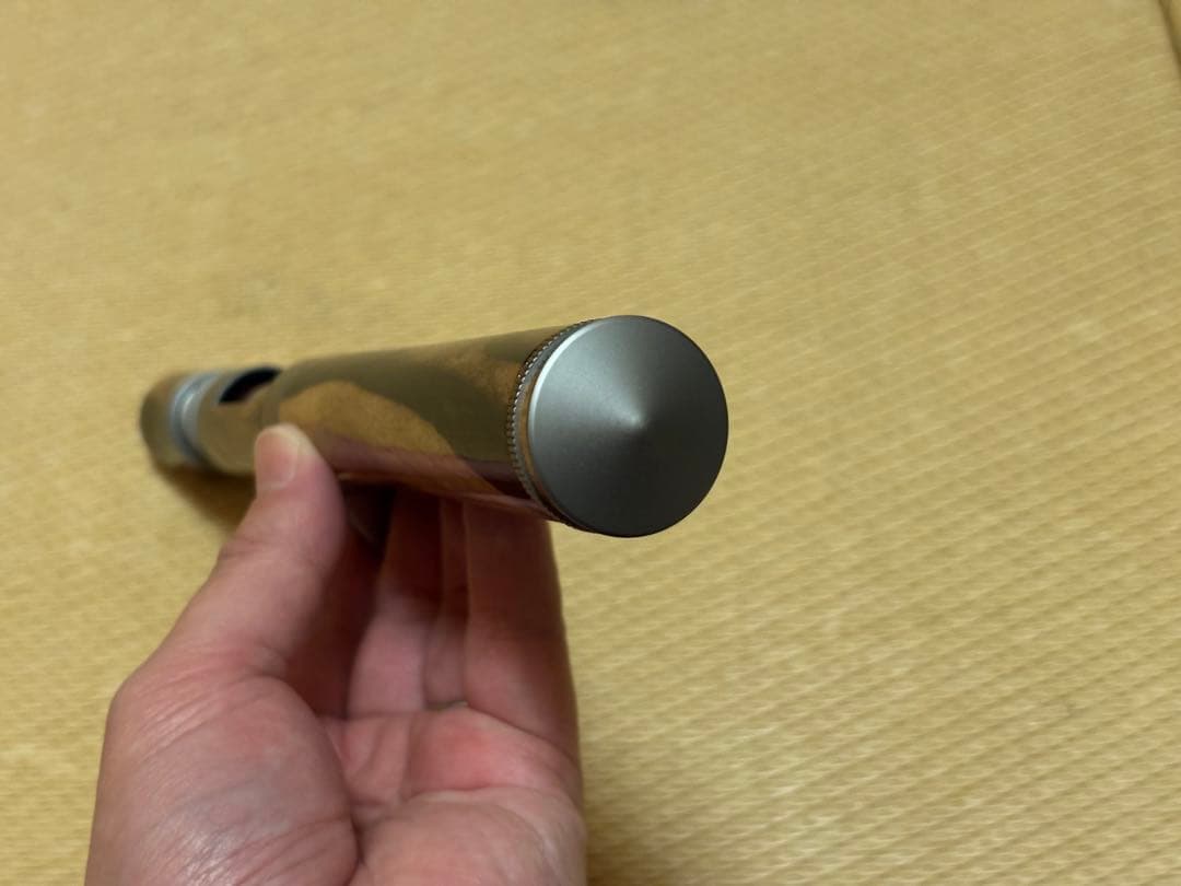 ベイトグリップ 銘木 黒柿 トラウトグリップ