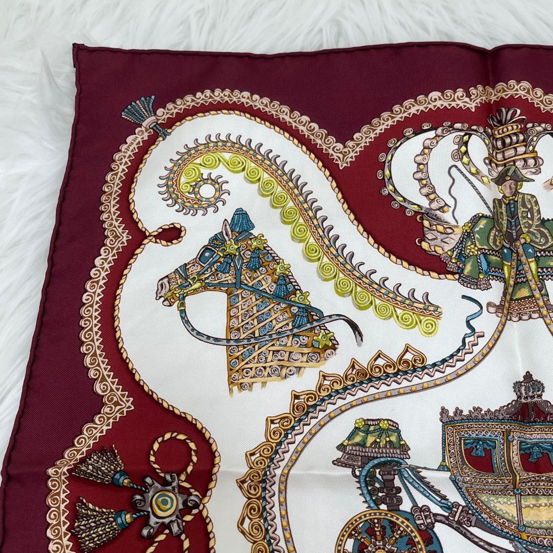 エルメス　HERMES プチカレ　ｐａｐｅｒｏｌｅ　パプロール　馬車と貴族