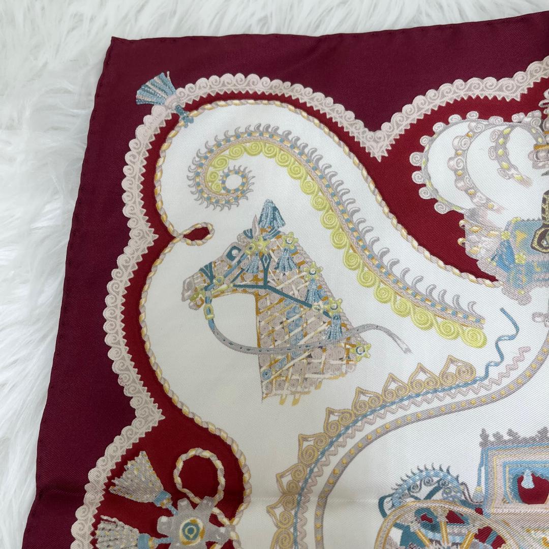 エルメス　HERMES プチカレ　ｐａｐｅｒｏｌｅ　パプロール　馬車と貴族