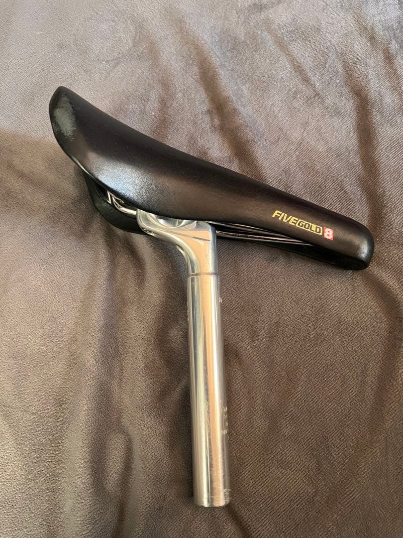 KASHIMAXFIVEGOLDFG8P四つ星サドルNITTONJSシートポスト