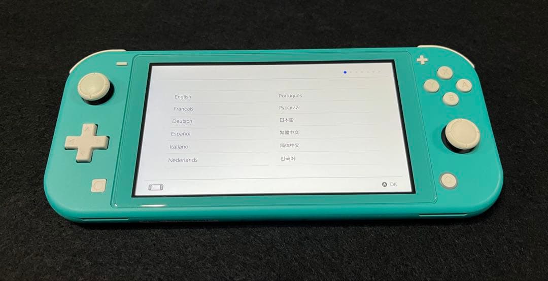 Nintendo Switch Lite ターコイズ 本体 箱付き