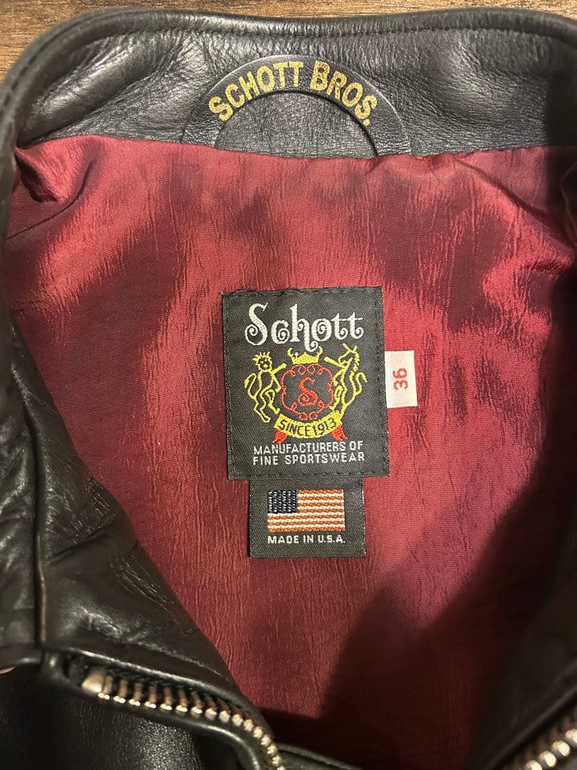 Schott 641xx サイズ36