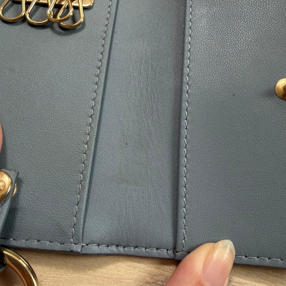 Dior ディオール キーケース カナージュラムスキン