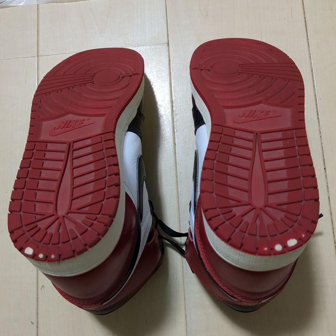 Nike Jordan 1 Retro High OG つま黒25cm箱付き