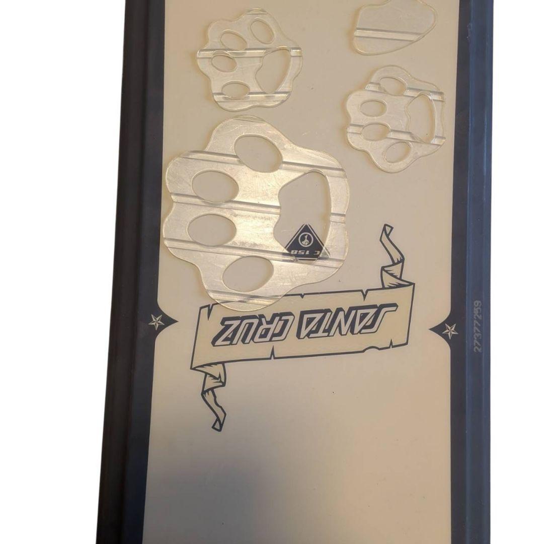 SANTACRUZ 158cm スノーボード バインディング 2点セット