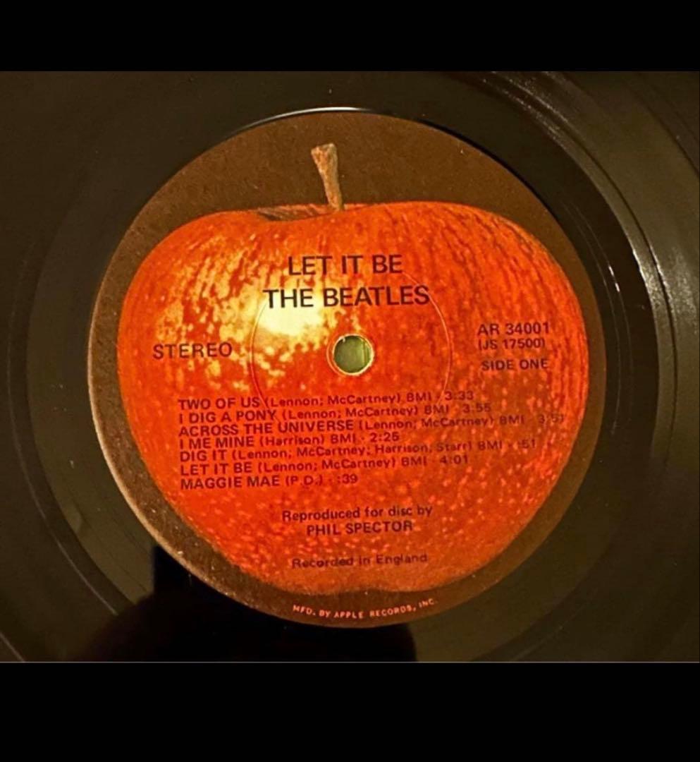 The Beatles LET IT BE レコード ビートルズ 2枚セット