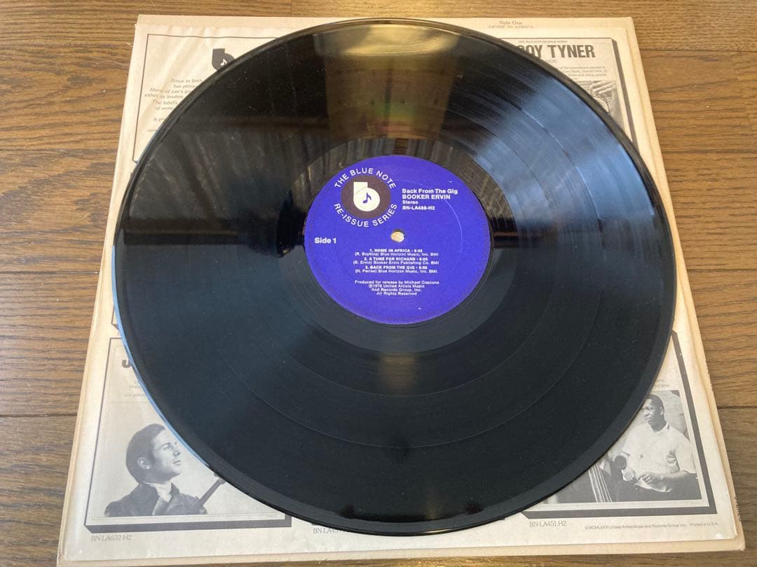 洋楽 Booker Ervin Back From The Gig