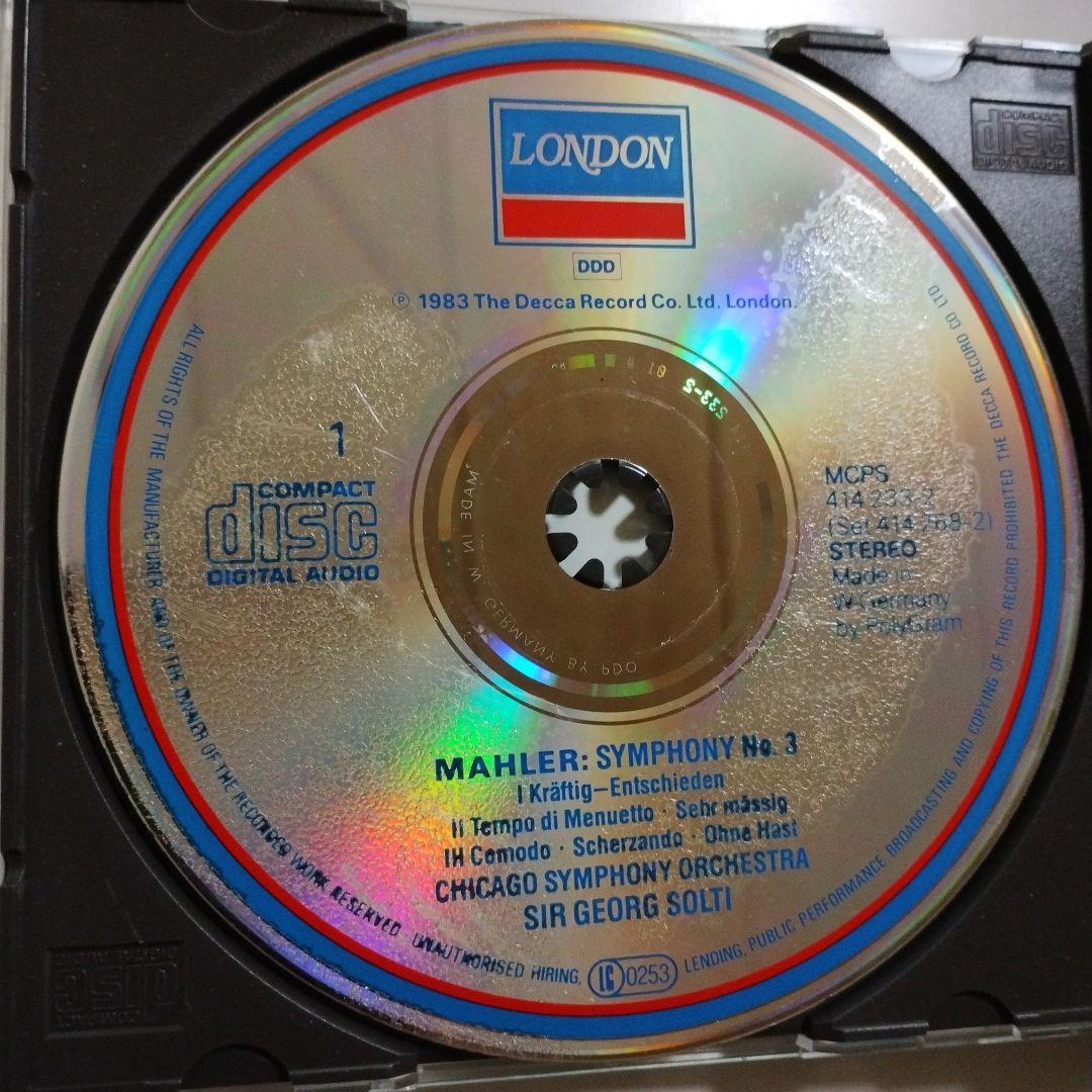 マーラー　6アルバム　CD10枚 (1枚傷みあり)