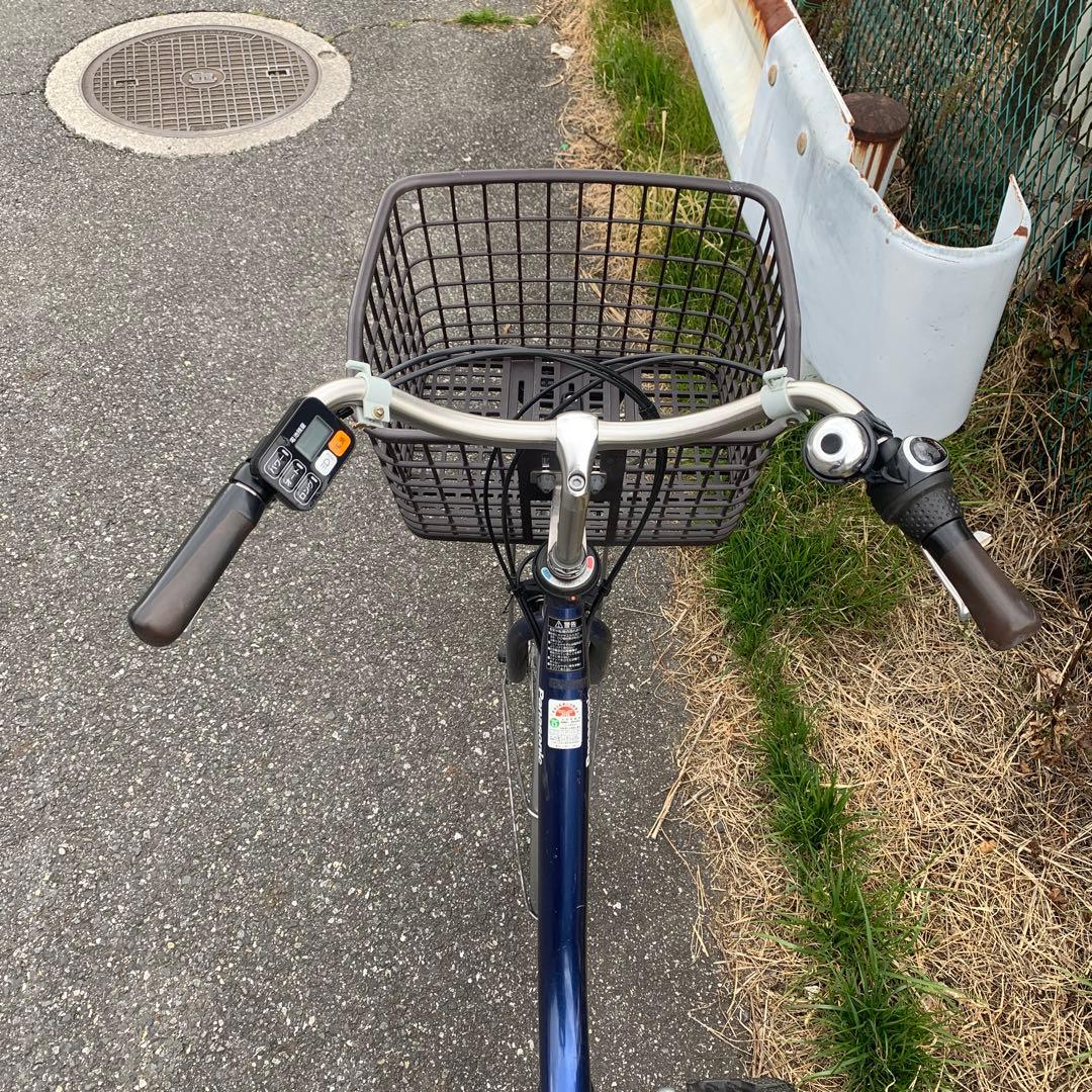 大幅値下げ！[483]送料無料パナソニック電動自転車 ビビ エル　充電器なし