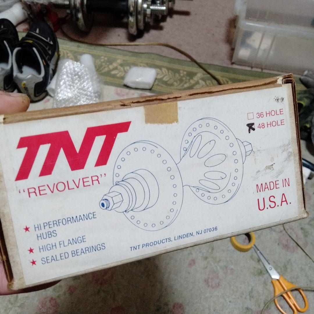 BMX　手組みホイール前後セット　絶版品TNTリボルバーハブ　オールドBMX他