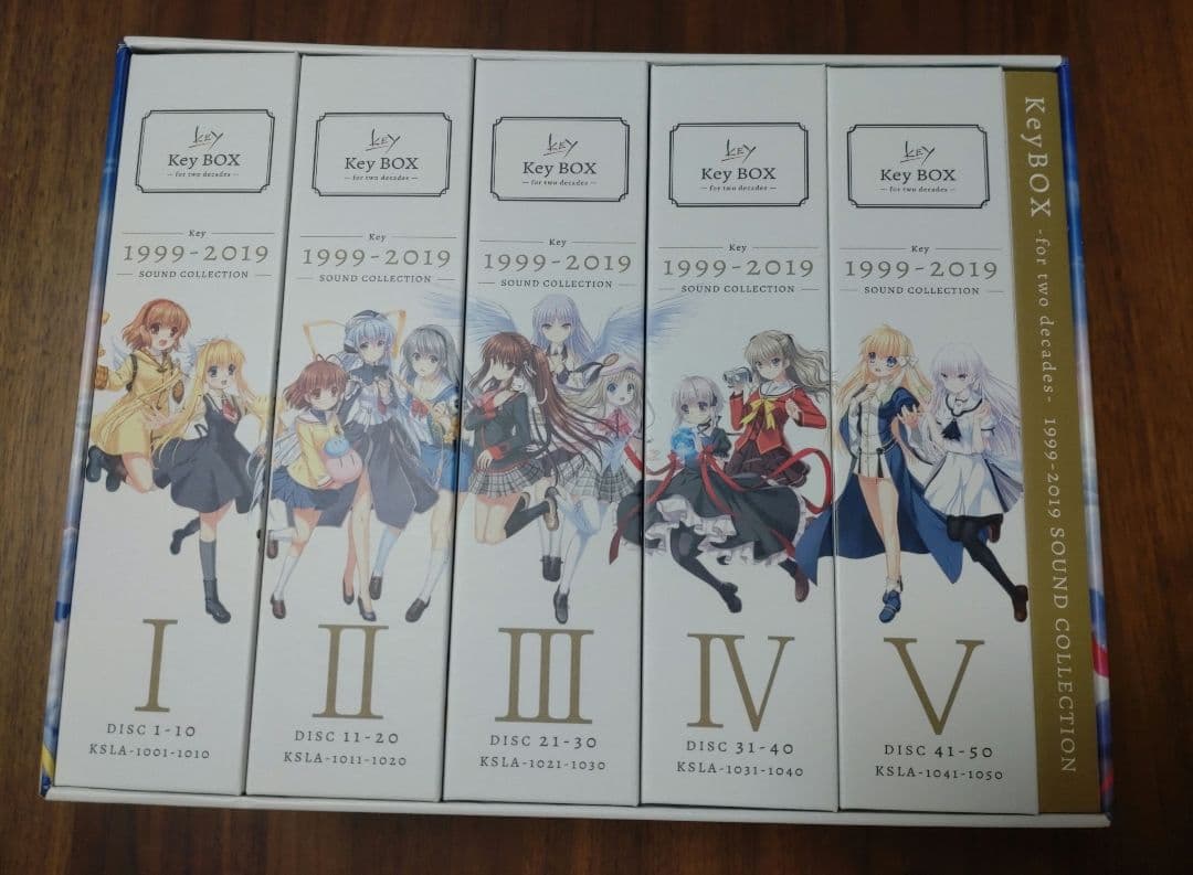 Key20周年記念 CDBOX KeyBOX -for two decades-