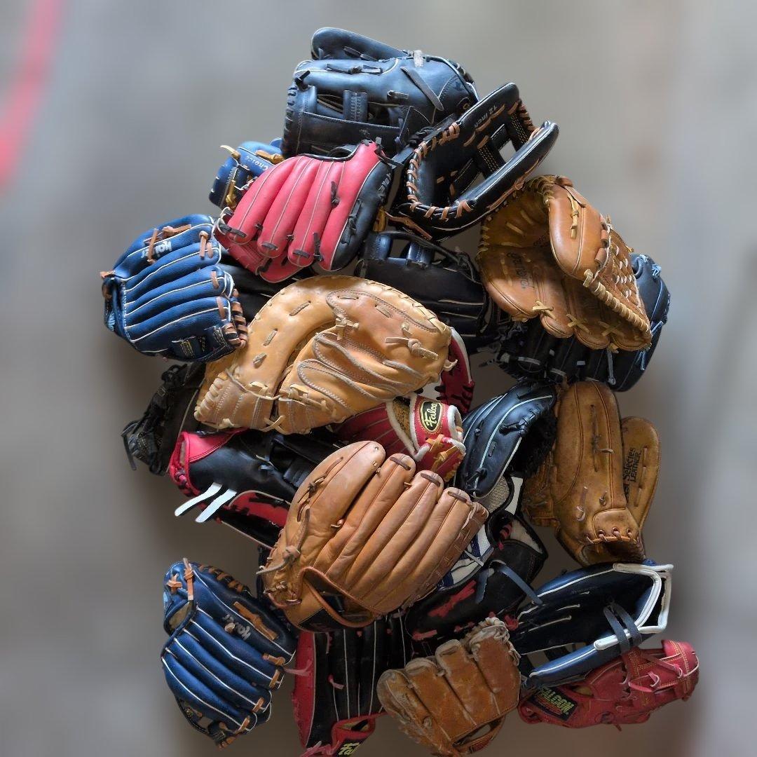 ２５個 軟式グローブ セット 多色